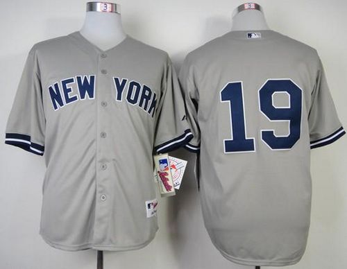 Yankees #19 Masahiro Tanaka Grey Stitched MLB Jersey - Click Image to Close